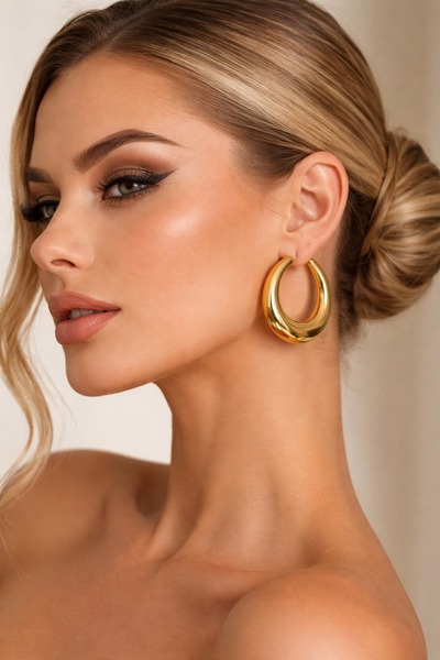 Jack Ferrero Timeless Modern Hoop Earrings