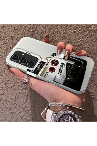 Hontinga حافظة هاتف سامسونج جالاكسي S24 بلس متوافقة مع الحافة السيليكونية الص...