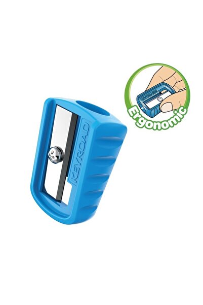 KEYROAD Simple sharpener KR971748, 1 hole, plastic, various colors