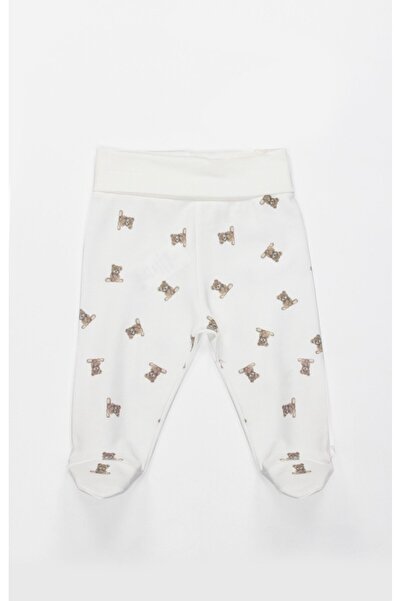 Bistyle %100 Organik Pamuk Bebek Patikli Pantolon Yenidoğan / So Bear Kız Erk...