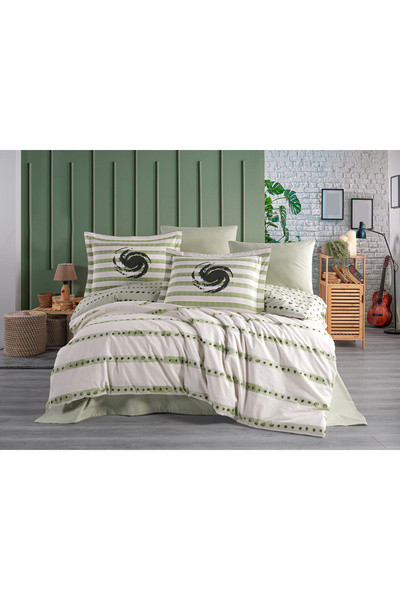 Hobby Cotton Poplin Bed Linen 2 Persons - Squall Orman