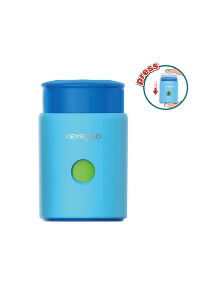 KEYROAD Ascutitoare simpla Pumpy KR971298, 1 orificiu, plastic, cu rezervor, ...