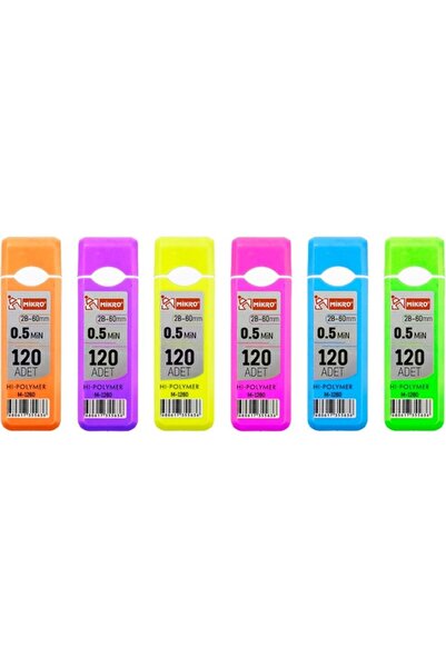 Mikro 60 ملم 120 قلم بطول 0.5 ملم