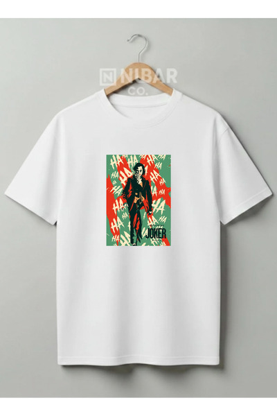 Grafftee Clothing Joker Design Unisex Premium Cotton T-Shirt