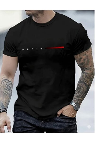 YK WEAR T-SHIRT ΛΕΠΤΟ ΜΕ ΣΤΑΜΠΑ ΠΑΡΙΣΙΟΥ ΓΥΝΑΙΚΕΙΟ / ΑΝΔΡΙΚΟ