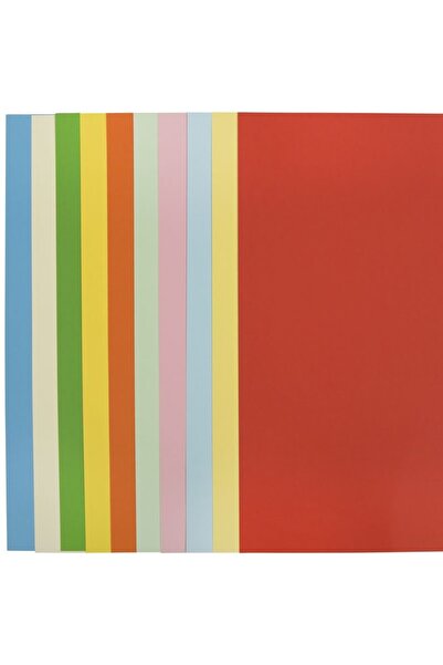 Colorarte Carton colorat A4 Colorarte, 160g/mp, mix diverse culori, top 10 coli