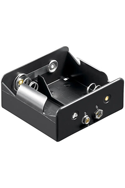 OEM Battery holder 2x D R20 with 9V Type Plug 11452 Goobay