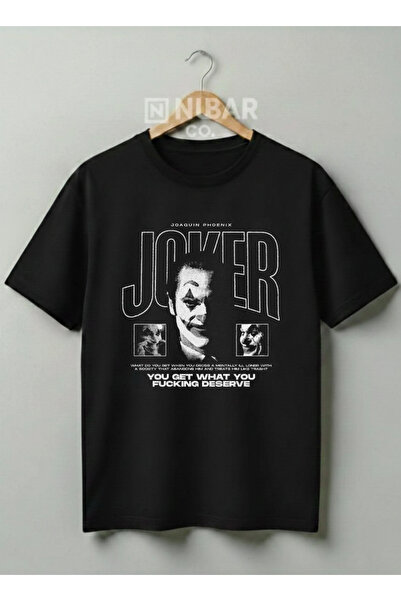 Grafftee Clothing Joker Design Unisex Premium Cotton T-Shirt