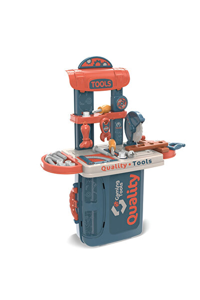 OEM Trusă de scule pentru copii 3 în 1 – Banc de lucru portabil tip valiză cu...