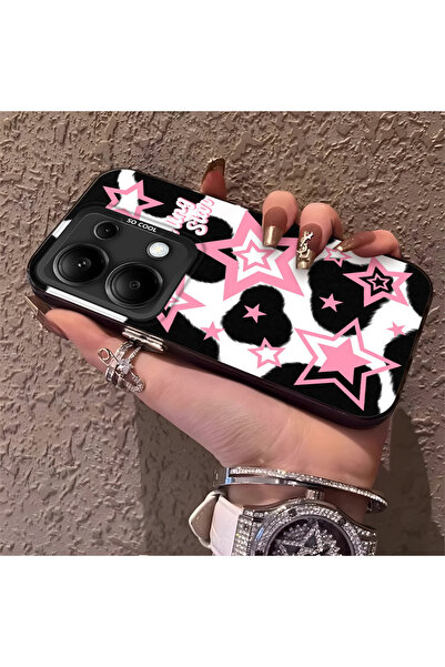 Hontinga حافظة هاتف Redmi Note 13 Pro 4G متوافقة مع الحواف السيليكونية الصلبة...