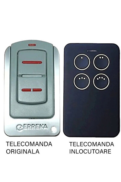 OEM Telecomanda inlocuitoare poarta garaj Erreka Iris de doua si patru canale...