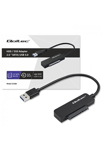 OEM HDD SSD Adapter QOLTEC USB 3.0