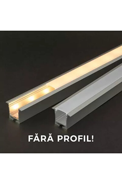 OEM Ecran opal pentru profil LED 1m PHENOM