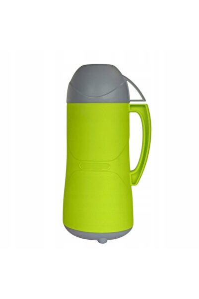 Kamille 1.8 L Travel Thermos Bottle with Glass Inner Vessel, Lid-Cup and Ther...