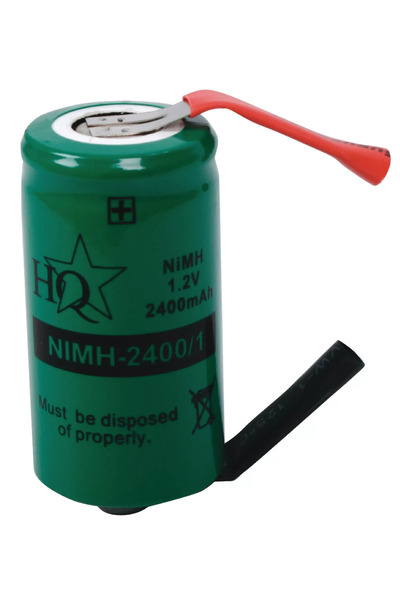 OEM NI-MH battery 1.2V 2400mAh solder type HQ