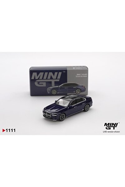 mini gt BMW i7 xDrive60 Tanzanite Blue Metallic