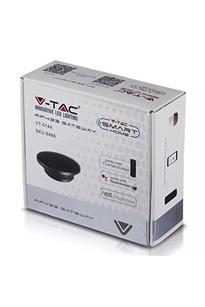 OEM Convertor radio frecventa RF in SMART WI-FI RF433 GATEWAY V-Tac SKU-8466