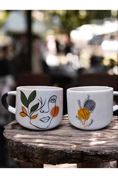 El Yapımı Özel Tasarım Resim Metodu Seramik Kupa Mug
