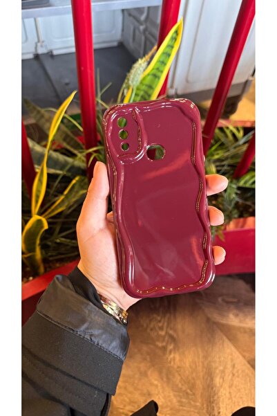 KILIF STORE Samsung A10S Bordo Wavey Phone Case