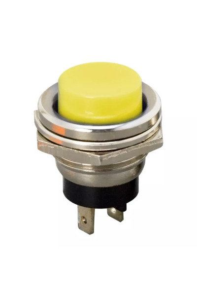 OEM Buton OFF-(ON) fara retinere 1 circuit 2A 250V galben