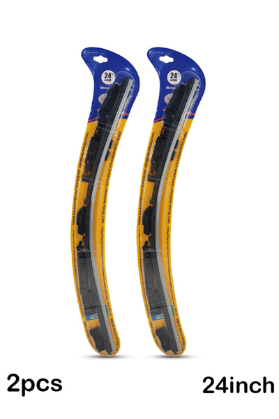 visionX 24 Inch Car Wiper Blades 2PCS Universal Windshield Wipers with Multi ...