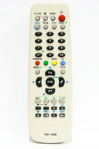 OEM Telecomanda compatibila TV Sanyo RM-108B cod ER 383 /MFY 373 (135)