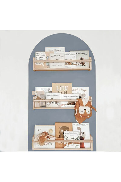 DECOMALL (PP-67) Bohem Kemer Duvar Sticker – Bebek & Çocuk Odası Kendinden Ya...