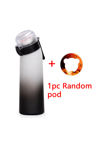 Choice1 0.65L Gradient White 1pc 650ml Flavored Water Bottle with Random 1 Fl...