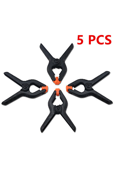 choice2 ٥ قطع (١/١٠ قطع) مشابك بلاستيكية قابلة للتعديل لأعمال النجارة مقاس ٢ ...