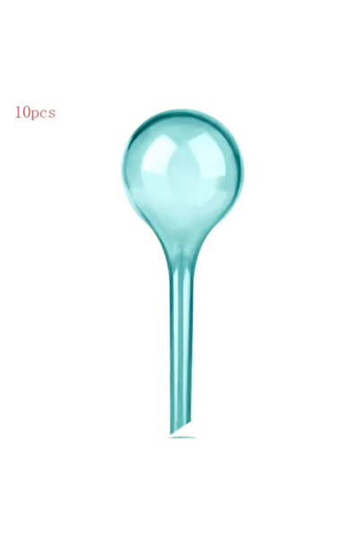 Choice مجموعة من 10 كرات بلاستيكية أوتوماتيكية لتغذية النباتات بالماء، لون أز...