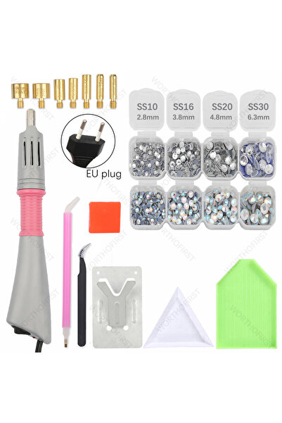 Choice4 EU plug US adaptor ZDTZ4027-FNp Fast Heating Hotfix Applicator with B...