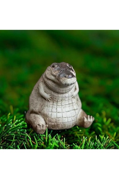 Choice1 متجر زينة التماسيح اللطيفة، زينة حيوانات الشاي الصغيرة، زينة حيوانات ...