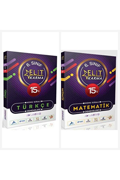 Yanıt Yayınları Elit Karma 6. Sınıf Türkçe & Matematik Denemeleri