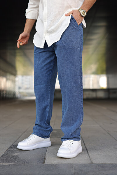 THEGENTMAN Linen Trousers Men