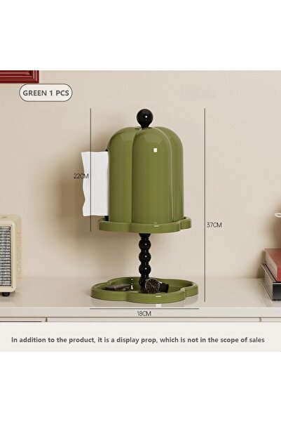 Choice1 green French retro tissue box in the ancient style of advanced sense ...