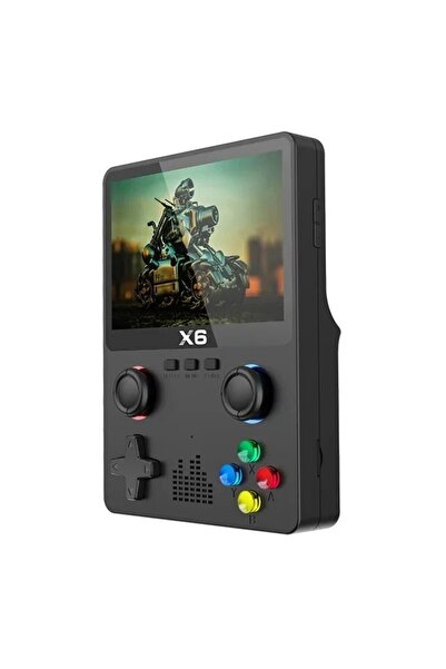 choice2 black New Video Game Coles X6 3.5Inch IPS Screen Handheld Game Player...