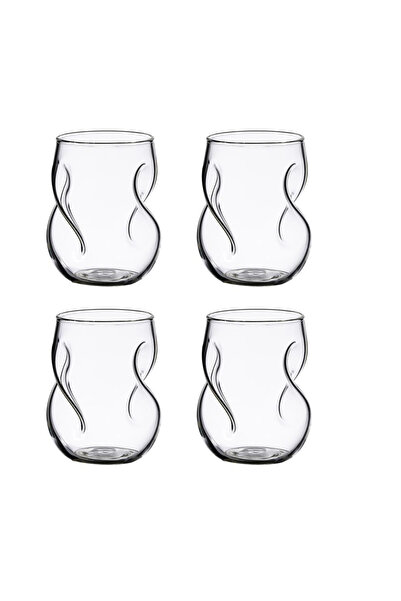 Choice1 Whiskey glass 4pcs 1/2/4 Piece Whiskey Glass 13oz/400ml Novelty Shape...