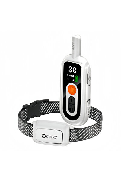 Choice1 518-1-White Electric Dog Training Collar Waterproof Dog Bark Collar P...