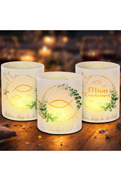 Choice ٦ قطع من أغطية مصابيح المعمودية، وأغطية مصابيح القربان المقدس، وحاملات...