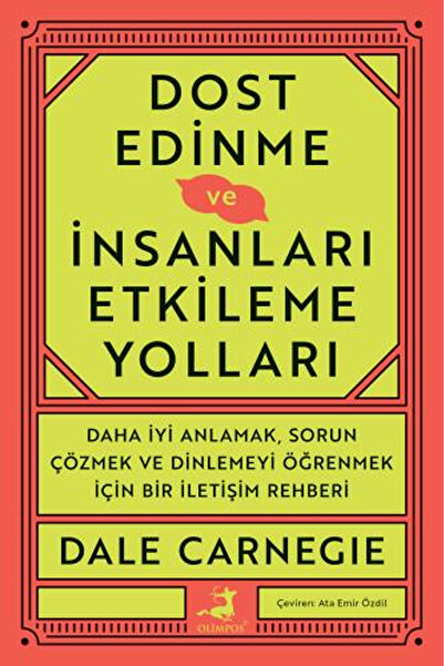 Olimpos Yayınları Dost Edinme ve İnsanları Etkileme Yolları - Dale Carnegie