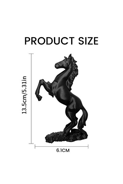 Choice 1pc New 3D Printed Horse Statue Pegasus Sculpture 2026 Horse Year Orna...