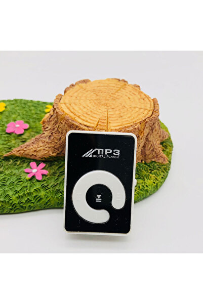 Choice1 White C Key Portable Digital Music Media Player Mini MP3 Back Clip Pl...