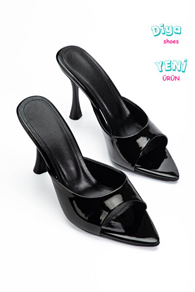 diya shoes Lidya Pointed-Toe Heeled Slippers