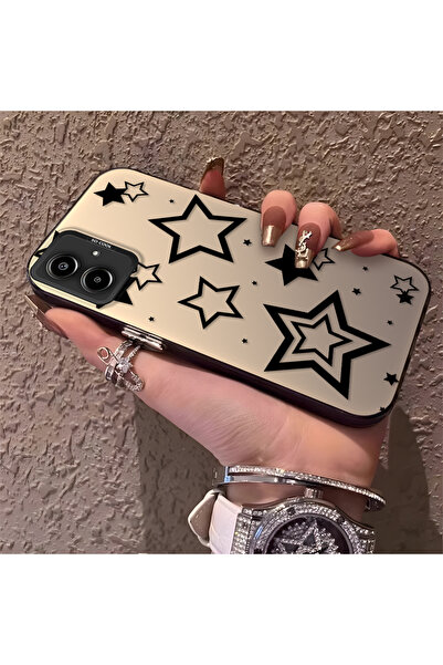 Hontinga حافظة هاتف سامسونج جالاكسي A06 متوافقة مع الحواف السيليكونية الصلبة ...