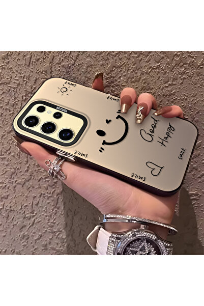 Hontinga حافظة هاتف سامسونج جالاكسي S24 الترا متوافقة مع حافة السيليكون الصلب...