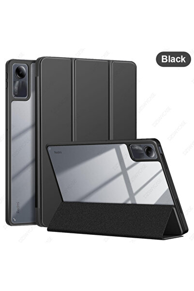 Choice4 Black Case for Redmi Pad SE 11 Inch 2023, With Pencil Holder, Trifold...