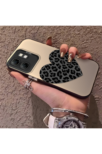 Hontinga حافظة هاتف Infinix Smart 9 متوافقة مع الحواف السيليكونية الصلبة والم...