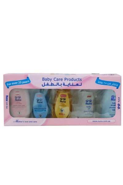 NUNU Johnson's Baby Care Products 5 x 200ml Packs