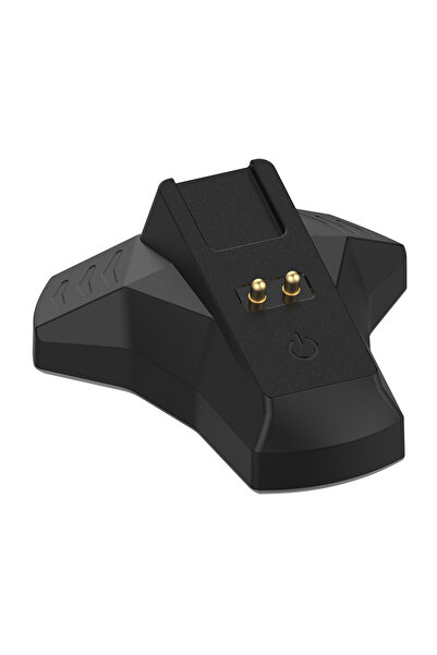 Choice black Mouse Charger Anti-Slip Feet Mouse Base Charger with Charging Ca...