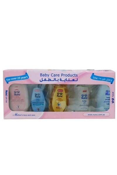 NUNU Johnson's Baby Care Products 5 x 200ml Packs